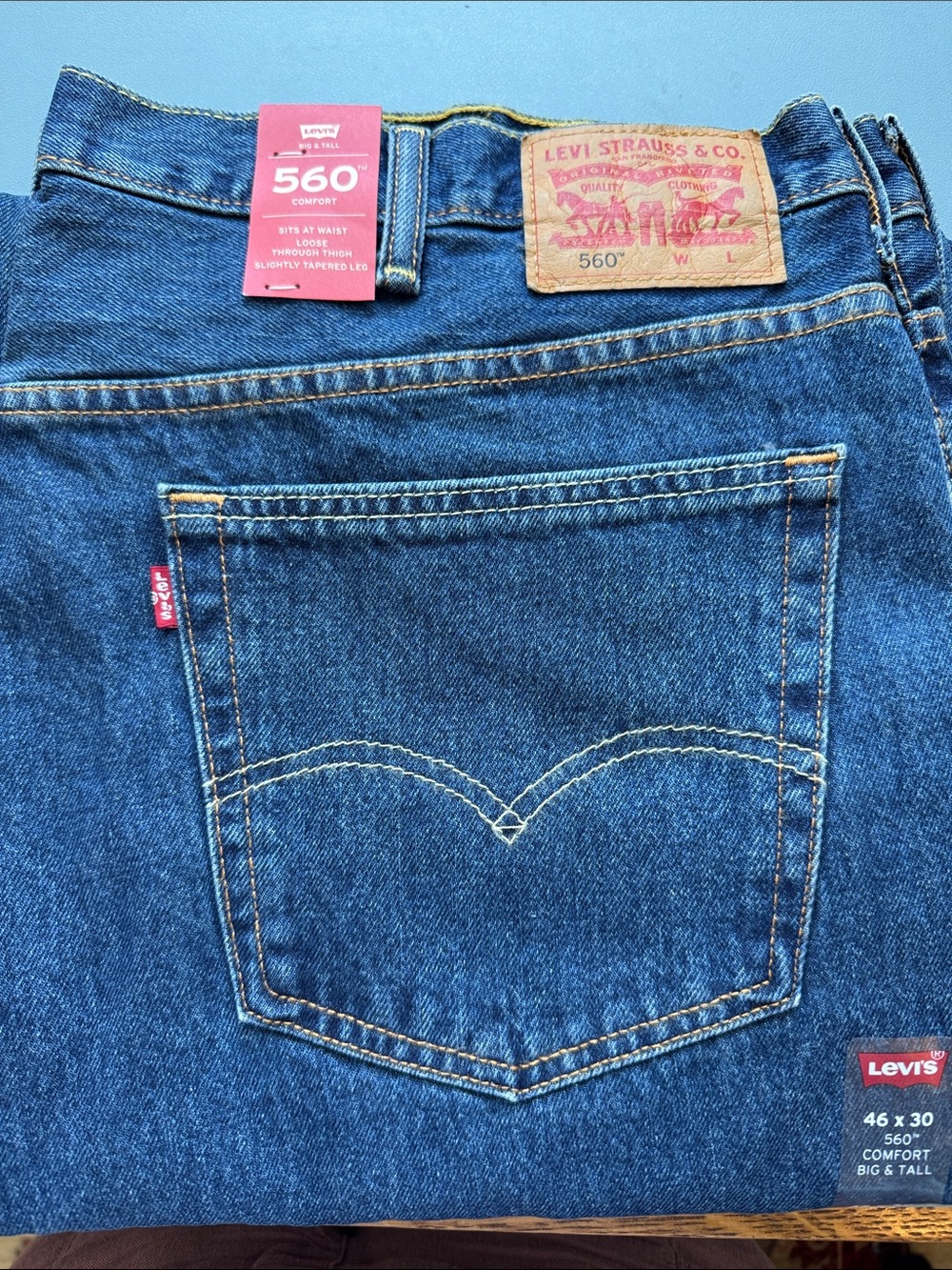 Levi's 560 Relaxed Fit Jeans - Blue